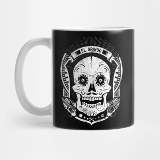 Aztec Skeleton Skull Mug